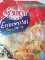 Mängden socker i President emmental rape fondant 350g