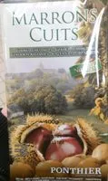 Mängden socker i Marrons cuits