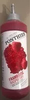 Mängden socker i Coulis framboise