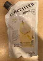 Mängden socker i Coulis poire