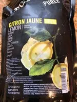 Mängden socker i Purée de  citron jaune
