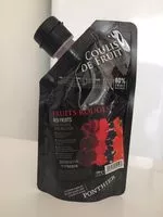 Mängden socker i Coulis de fruit rouges