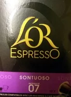 Mängden socker i L'Or Expresso Sontuoso