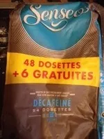 Mängden socker i Café 54 Dosettes senseo