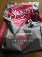 Mängden socker i café Senseo corsé 32 dosettes