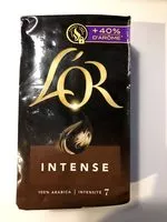 Mängden socker i Café moulu pur arabica, intense