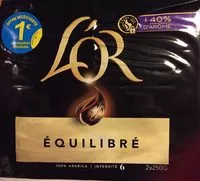 Mängden socker i Café intensité 6 l'or équilibré 2 x