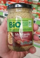 Mängden socker i Moutarde à l'ancienne bio