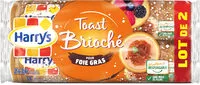 Mängden socker i Lot 2 toasts briochés pr foie gras