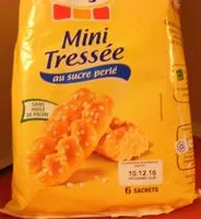 Mängden socker i Mini tressée 