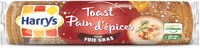 Mängden socker i Toasts pain d'épices pour foie gras