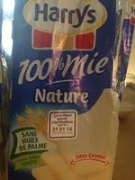 Mängden socker i 100% mie, nature, sans croûte
