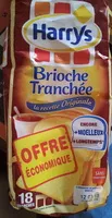 Mängden socker i Brioche Tranchée 500g + Moelleuse Offre Eco