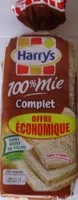 Mängden socker i 100 % Mie Complet Sans Croûte - Offre économique 