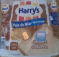 Mängden socker i Pain de mie complet - 100% mie