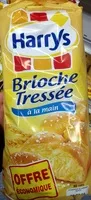 Mängden socker i Brioche tressee nature offre eco
