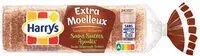 Mängden socker i Harrys pain de mie extra moelleux complet sans sucres ajoutés 500g