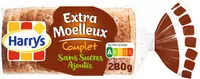 Mängden socker i Harrys Extra Moelleux Complet Sans Sucres Ajoutés