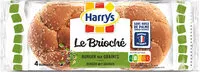 Mängden socker i Harrys pain burger brioché aux graines x4