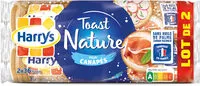 Mängden socker i Lot de 2 toasts canapes