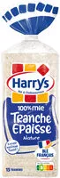 Mängden socker i Pain de mie 100% mie harrys epaisse nature 500g