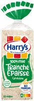 Mängden socker i pain de mie 100% mie tranche epaisse cereales sans croute