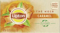 Mängden socker i Lipton Thé Noir Caramel 25 Sachets 40g