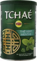 Mängden socker i Lipton Tchaé Thé Vert Menthe 25 Sachets