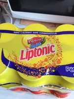 Mängden socker i Lipton Liptonic l'original pétillant 6 x 33 cl