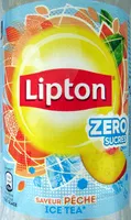 Mängden socker i Lipton Ice Tea Saveur Pêche Zéro Sucres 1,5 L