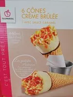 Mängden socker i 6 cônes crème brûlée