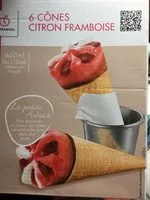 Mängden socker i Cônes citron framboise