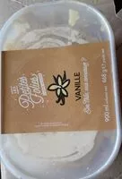 Mängden socker i Crème glacée à la vanille