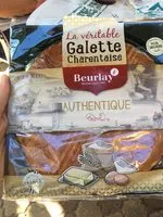 Mängden socker i Galette charentaise Beurlay Pur beurre