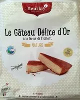 Mängden socker i Le Gâteau Délice d'Or Nature