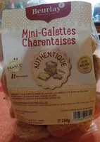 Mängden socker i Mini galettes charentaises