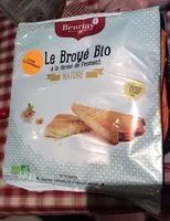 Mängden socker i Le broyé bio à la farine de froment