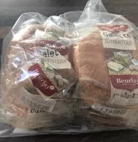 Mängden socker i Galette authebtique