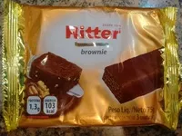 Mängden socker i Ritter - barra de cereais - brownie