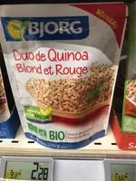 Mängden socker i Duo de quinoa blond et rouge