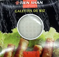 Mängden socker i Galettes de riz - 200 g - Tien Shan
