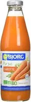 Mängden socker i Jus de Carotte Bio