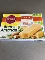 Mängden socker i Barre amandes
