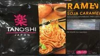 Mängden socker i Ramen soja caramel