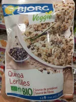 Mängden socker i Quinoa lentilles