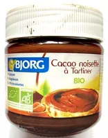 Mängden socker i Cacao Noisette à Tartiner bio