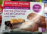 Mängden socker i Barres Chocolat Lait et Caramel