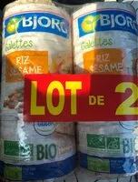 Mängden socker i Galette riz sésame