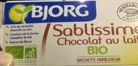 Mängden socker i Sablissime chocolat au lait