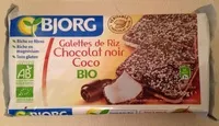 Mängden socker i Galettes de riz - Chocolat noir Coco